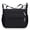 Black, variant on Sunyuer Waterproof Oxford Crossbody Bag for Women, Multi-Pocket Lightweight Adjustable Wide Strap Shoulder Messenger Bag Large Capacity Casual Handbag for Travel Shopping Daily Work