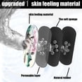 thumbnail image 3 of Watercolor Spring Landscape Super Absorbent Quick-Drying Bathroom Mat Rug, Rubber Non-Slip Bottoms, Easy to Clean,Ultra Thin Bathroom Rugs Fit Under Door and Bathtub(17×27.5Inch), 3 of 6