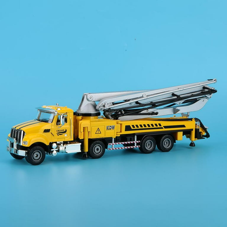 CHICIRIS 1 55 Concrete Pump Truck Model Engineering Car Alloy Vehicle Kids Toy Gift