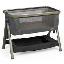 Open Box Monbebe Height-Adjustable Baby Bassinet, Castle Point, Infant