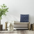 thumbnail image 3 of Achim Windsor Decorative 18" Square Throw Pillow - Navy, 3 of 5