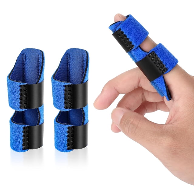 EcoNesxp Mallet Finger Splint Finger Support Braces for Middle and Ring Finger