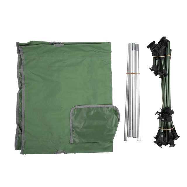 Tienda de campaña individual plegable, ultraligera y portátil, de aleación de aluminio para exteriores, ideal para playa, camping y descanso de mediodía.