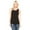 BLACK, variant on Bella + Canvas Ladies' Baby Rib Tank
