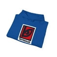 thumbnail image 3 of Blockhead Eye 80s Vintage Skateboarding Hoodie Design - S / Royal, 3 of 4