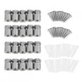 thumbnail image 3 of Stainless Steel Glass Standoff Sign Mounting Hardware (20pcs, M16*20mm), 3 of 14