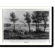 Historic Print, Saratoga Saratoga Lake, 16" x 20"