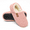 Pink, variant on Slippers for Women Indoor/Outdoor, House Shoes Bedroom Non-slip Warm Plush Womens Slippers, Women's Fuzzy Memory Foam Closed Back Slippers, Khaki