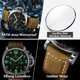 thumbnail image 4 of POEDAGAR Luxury Military Watch For Men Waterproof Luminous Leather Man Watch Quartz High Quality Men's Sports Watches Male Reloj, 4 of 5