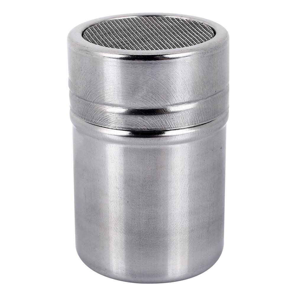 Stainless Steel Sifter Powder Shaker Mesh Flour Coffee Sifter Suitable