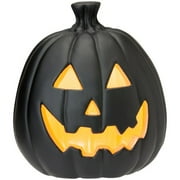 9" Jack-O-Lantern, Black and Orange