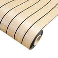 thumbnail image 5 of Dundee Deco Peel and Stick Faux Slat Wallpaper Roll, 24" x 9', Beige, 5 of 8