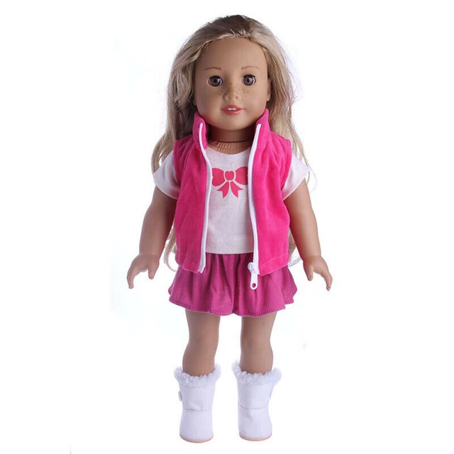 Vêtements de Poupée Robe Ensembles Pyjamas pour Poupée de 18 Pouces American Girl Our Generation Accessoires 2020?n'Inclut Pas la Poupée?