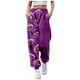 thumbnail image 1 of WILLBEST Pantalones Casuales Para Mujer: Elegante Diseño de Cintura Alta Con Bolsillo y Cordón Para Un Ajuste Relajado, Ideales Para Uso Diario y Para Combinar Con Estampados de Halloween., 1 of 4