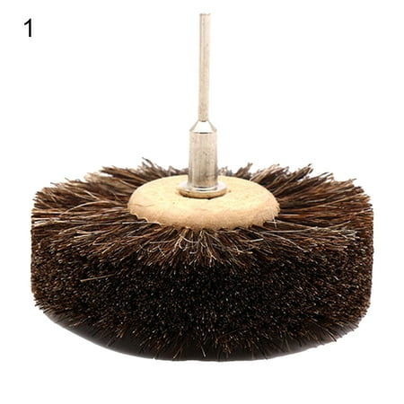 

fanshao Grinding Brush Convenient Labor-saving Sisal Horse Hair Grinding Wheel for Industrial