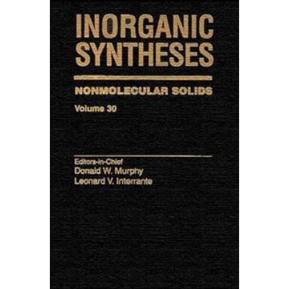 Pre-Owned Nonmolecular Solids, Volume 30 (Hardcover) 9780471305088