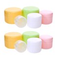 thumbnail image 4 of MasteelfCA 10PCS 100g Empty Round Lotion Container Makeup Case Storage Bottle Plastic Cosmetic Face Cream Box (Random Color), 4 of 9