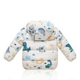 thumbnail image 4 of WOYY Girls Down Coat Winter Warm Jacket with Cute Animal Print, Sizes 18-24M, 4 of 5