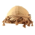 thumbnail image 2 of YHAJDS Women Men Turban Hat Satin Lining Fringe Tassel Braid Twist Cap Daily Wear, 2 of 3