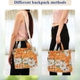 thumbnail image 4 of FORMRS Womens Corduroy Tote Bag Crossbody Shoulder Handbag with Pocket, Sunny Floral, 4 of 7