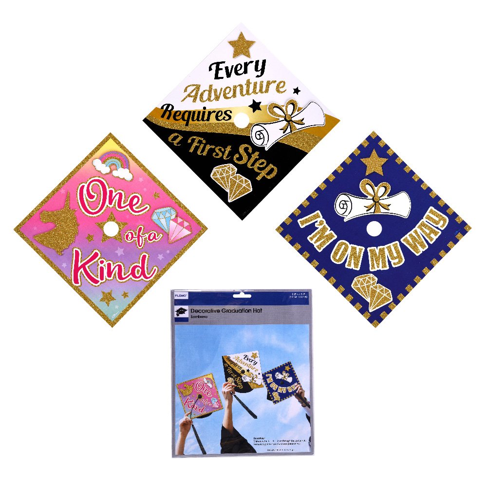 Graduation Cap Decorating Kit by FLOMO