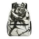 thumbnail image 1 of Fotbe Black And White Rose Mochila Casual con Estampado para Escuela, Viajes y Actividades al Aire Libre - Duradera, Ligera y Cómoda, 1 of 5