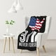 thumbnail image 1 of Manta de franela súper suave y cómoda para sillón, dormitorio y sofá, con el lema "Never Forget 23th Anniversary" del 911, 1 of 4