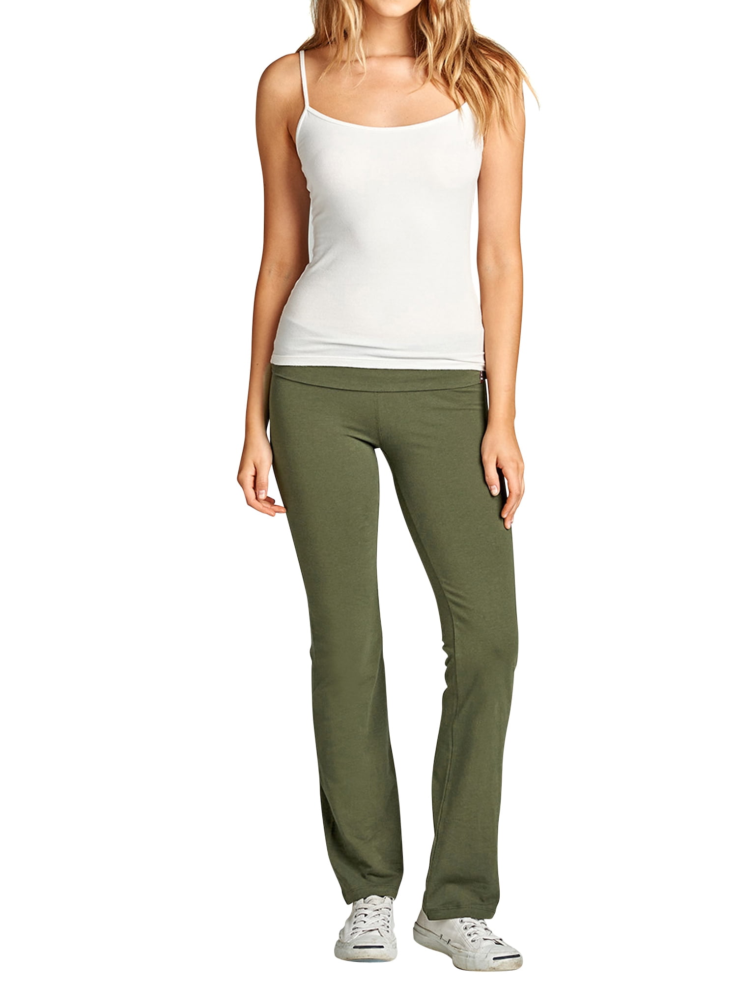 Women & Plus Workout Fitness Stretch Comfy Lounge Flare Slim Fit Yoga