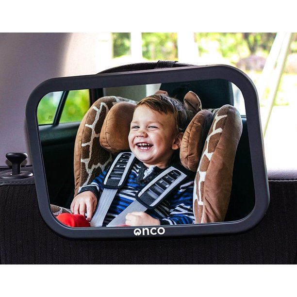 Baby Car Mirror - Espejo de asiento trasero 100 % irrompible - Conducción segura mientras cuidas a tu pequeño - Esencial para padres primerizos - Galardonado con el premio MadeForMums esquí esquí Gafas de esquí