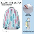 thumbnail image 4 of Plant Students Backpack Pineapples Hawaiian Hawaii Tropical School Bag with Fruit Summer Yellow Golden Pattern, Lightweight and Adjustable Strap, 4 of 6