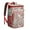 Beige Christmas Santa-1, variant on Travel Cooler Bag - Beige Christmas Santa Pattern Camping Beer Cooler Backpack with Bottle Opener- Waterproof Insulated Picnic Backpacks - Cooler Bag for Beach