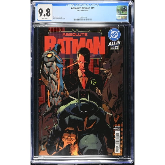 Absolute Batman #19 - CGC 9.8 Comic Book