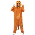 thumbnail image 1 of Smiffys Combinaison à Capuche pour Adulte en Costume de Lion, 1 of 4