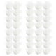 thumbnail image 1 of 50pcs cabezas de malla de espuma artificial Colcomx 4cm Blanco Cabeza de flor de rosa de boda, 1 of 8