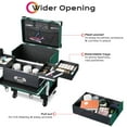 thumbnail image 2 of Byootique 18" Rolling Makeup Train Case Cosmetic Organizer Trolley Lockable Vanity, 2 of 11