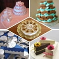 thumbnail image 5 of Efavormart 10 Pack | 4"X2.5" Silver Single Slice Triangular Cake Boxes With Scalloped Top, Party Favor Gift Box, 5 of 5