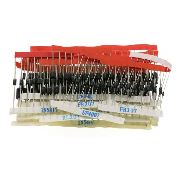 200PCS Diode Assortment Kit Quick Recovery/Switching/Schottky/Rectifier Diode Electronic Assorted Set