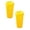 Yellow, variant on Reusable Coffee Cups with Lids 475ml Portable Plastic Tea Tumblers Coffee Travel Mug, Travel Cups Bulk Plastic to Go Coffee Tumblers for DIY Hot Cold Drink Birthdays Party