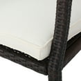 thumbnail image 3 of Rhode Island Dining Chair,With High-quality Wicker and A Cushioning Waterproof Fabric Seat Cushion,Stylish and Comfortable,Lightweight and Durable,Modern Design,Suitable for Any Type of Courtyard, 3 of 13