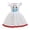 White, variant on Halloween Costume Spork Character Cosplay Outfits White Flutter Sleeve Sequin Tutu Dress for Novelty Cartoon Dress Up,Size 120