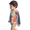 thumbnail image 3 of Xecao Sunshine Winged Rabbit Print Baby unisex-baby Cotton Long-sleeve Bodysuits-18 Months, 3 of 6