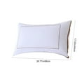 thumbnail image 3 of Yoziaaoa Breathable Premium Pillow for Back Side Stomach Sleepers, Supportive Hotel Quality Bed Pillow, Soft Bedding Pillow with Microfiber Gift, 3 of 7