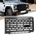 thumbnail image 1 of Car Front Grille, High Temperature Resistance Baking Sprayed Surfaces Front Bumper Grill LR069115 Adventure Style  for Defender 90 110 130, 1 of 8