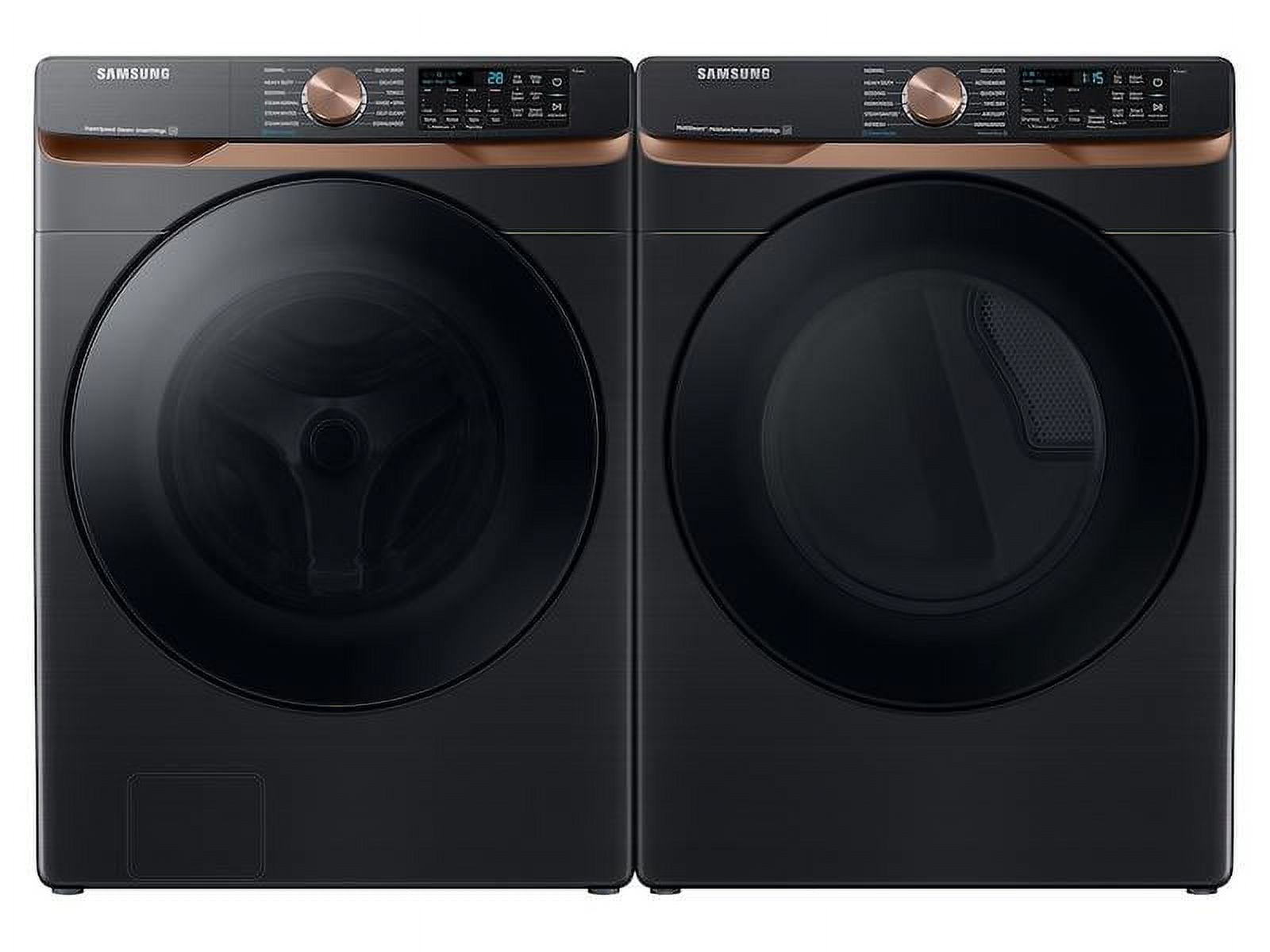 Samsung WF50BG8300AV 5 Cu. Ft. Brushed Black Front Load Smart Washer