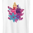 thumbnail image 3 of Disney Princess - Aurora And Florals- Women's Short Sleeve Graphic T-Shirt, 3 of 5