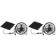 thumbnail image 1 of 5W 4 Pulgadas Extractor Solar Mini Panel Powe Fan para Oficina Al Aire Libre Rojo, 1 of 9