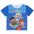 thumbnail image 3 of CoComelon Toddler Boys' Play Time Short Sleeve Pajama Shirt Pants 2PC Set, 3 of 6