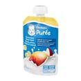thumbnail image 4 of GERBER Banana Apple Mango Yogurt Purée, Real Fruit & Yogurt, For Babies, 94mL, 4 of 7