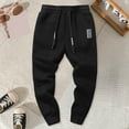 thumbnail image 2 of Caqnni Cargo Pants for Little Boys Cargo Trousers Work Wear Pockets Full Pants Toddler Sweatpants Pajamas Pants Fall Winter Pants School Sweatpants Joggers Boys 11-12 Years, 2 of 4