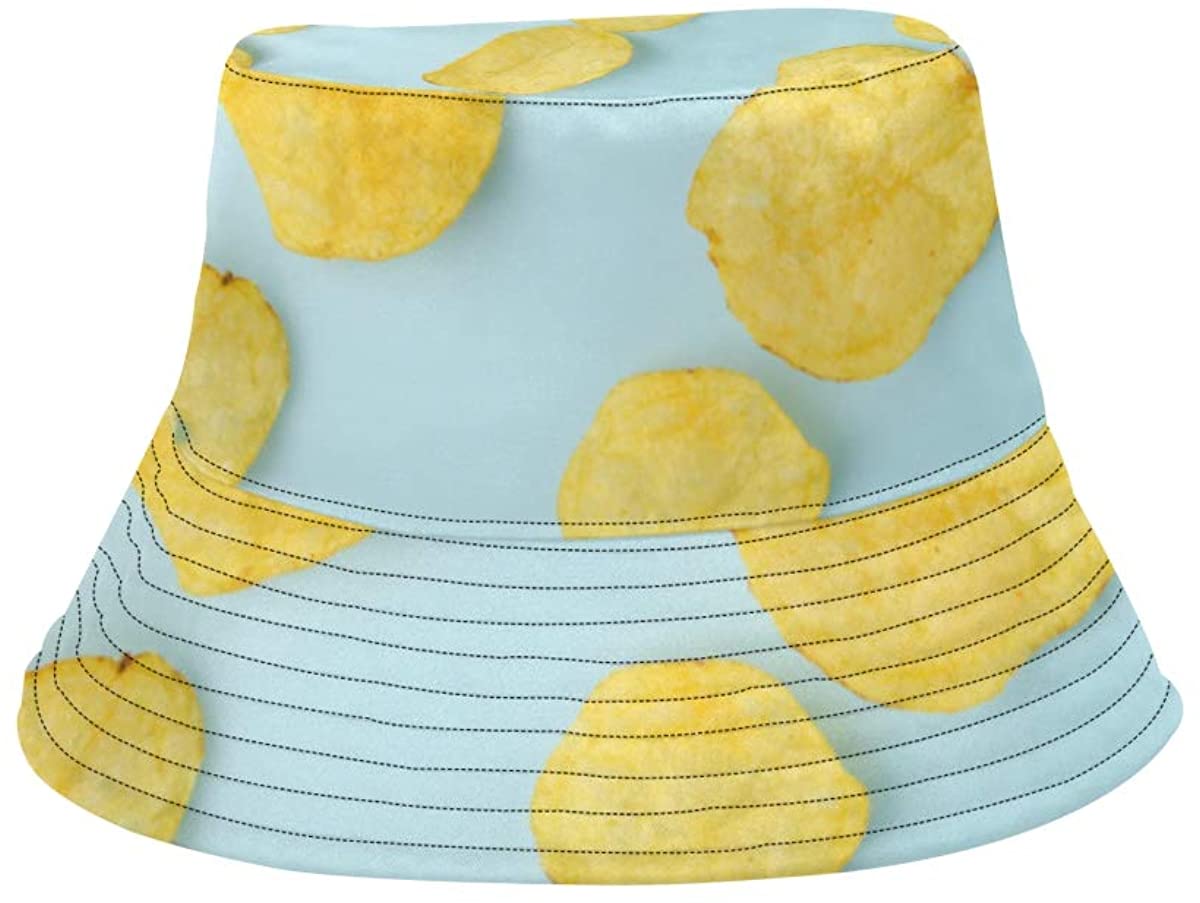 Bucket Hats for Kids Potato Chips Snack 